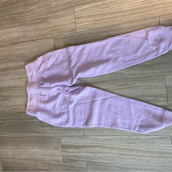 MTA Sport Womens Purple Wide Waistband Athletic Joggers Sz Small Crop Ankle - Picture 4 of 4